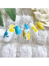 セプトネイル 三条店(SEPT NAIL)/8月大人可愛いおでかけネイル