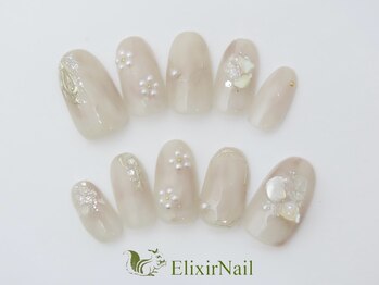 エリクサーネイル 西武新宿(Elixir Nail)/定額b カジュアル/クーポン使用