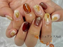 クイーンネイル(QUEEN NAIL)/秋ネイル