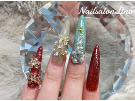 クリスマスネイル