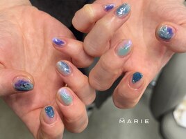 5)8000円 ニュアンスネイル1225b