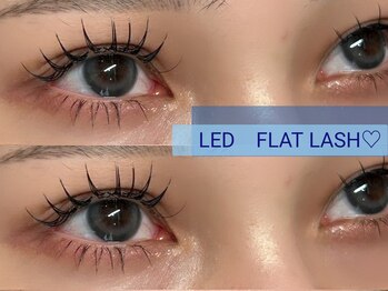 ジェイムファイブアイ 天王寺店(Jiem5eye)/ LED フラットラッシュ