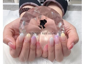 スーパーガール(supergirl)/マグネット+グラデーション