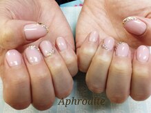 アフロディーテ(Aphrodite)/シンプルネイル☆