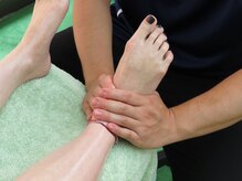 スリムトレセンコンディショニングクラブ スカイツリー店(Slim Trecen CC)/揉み伸ばし+揉み流しフットケア