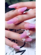 ビューティーサロンアンドスクール サンジェーヌ(Sansgane)/長さ出しネイル