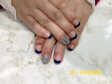 ジー フィンガー 千葉店(G)/ツイードネイル