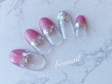 ネイルアンドアイラッシュ ボネール 銀座店(lash Bounail)/エレガント、グラデーション