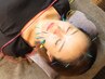 リフトアップ美容鍼(電気)45分＋首肩背腰鍼灸45分【90分】★完全個室22200→