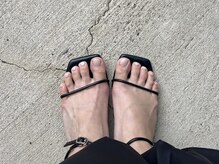 サクノネイル(SAKUNONAIL)/ホワイトパールフットネイル