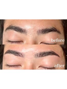 アイブロウメニューがあるサロン