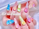 パステル夏ネイル