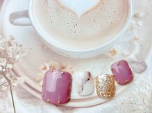 ネイルサロン&スクール ジーナ(GINA)/大理石風ネイル