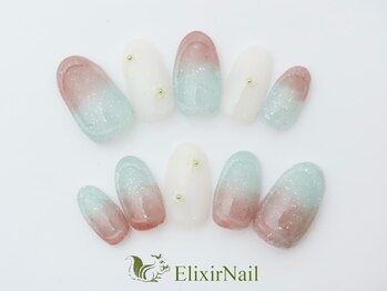 エリクサーネイル 西武新宿(Elixir Nail)/定額b カジュアル/クーポン使用