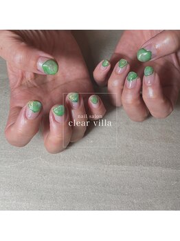 ネイルサロンクリアヴィラ(nail salon clear villa)/オーダーデザイン