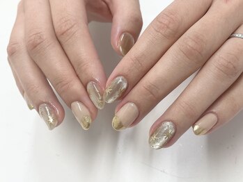 クラル 平塚店(CURAR)/冬のマグネットネイル