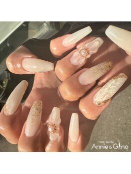 ネイルサロン アニーアンドジーノ シド(NAIL SALON Annie&Gino shido)/お花ネイル