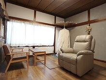 完全個室の自然BGMが流れる癒し空間です♪