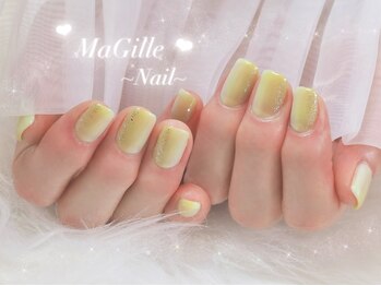 マジル ネイル(MaGille Nail)/オフィスシンプルネイル