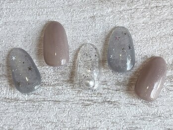 ネイルサロン エムズ(Nail Salon M's)/星のキラキラマグネット