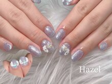 持ち込みデザイン指4本アート