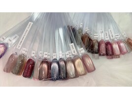 約50種類選べるマグネットネイル