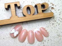 サロン ザ トップ(Salon the Top)/定額S-7 フレンチ×リボン