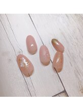 カイノ イオンモール 岡山店(KAINO)/水滴ネイル