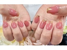 ディーネイル 天王寺(D-nail)/【藤本】ミラーグラデーション