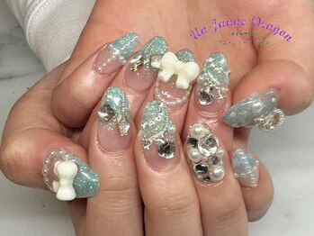 アン ジョーヌドラゴ/【自爪ネイル】夢かわネイル