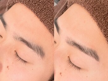 エムズハグ(M's hug)/眉毛ワックス/キリッと眉を希望