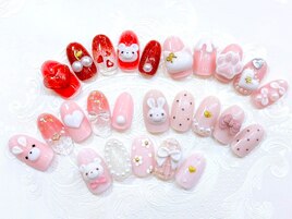 3Dくま：うさぎ：猫★量産：地雷