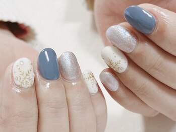 アンベリール(embellir)/スノーフレークネイル