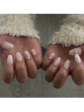 キーバイマグモモ(KYE by Mag momo)/春ネイル／フラワーデザイン