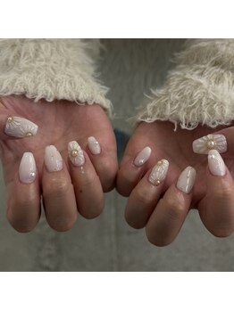 春ネイル／フラワーデザイン