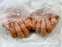 フロムネイルアンドアイラッシュ 神戸三宮(from nail&eyelash)/パラジェル取扱/フィルイン施術