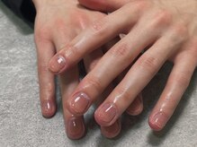 オムネイル 渋谷(HOMME NAIL)/クリアジェル ¥4.400