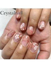 クリスタルネイル ボンベルタ橘店(CRYSTAL NAIL)/桜ネイル