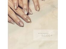 ニコ(nico+)/ラメアートネイル