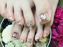 ネイルルーム 千美(room)/フット　シェルネイル