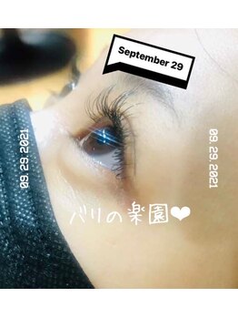 バリの楽園/まつエク100本　Dカール