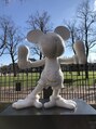 シナール ブラン(Sinar bulan)&nbsp;アムステルダムで見つけたのバンクシーの作品です。