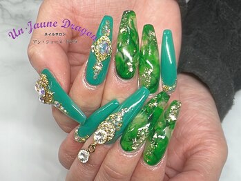 アン ジョーヌドラゴ/【ロングネイル】夏ネイル