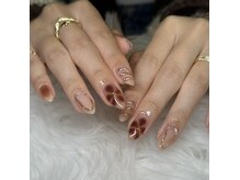ケセラセラ ネイル(quesera.sera.nail)の雰囲気（ニュアンス・ぷくぷく・マグネット、ショートネイル映え★）