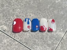 こゆび/ぎょろりミャクミャクネイル