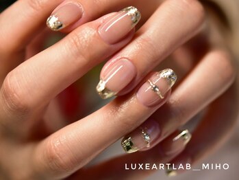 リュクスアートラボ(Luxeartlab)の写真/巻き爪ケアしながらお洒落なジェルネイルを楽しめます☆爪にコンプレックスを持っている人こそお試しを。