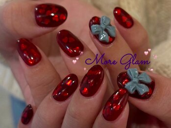 モアグラム 池袋東口店(More Glam)/バレンタイ　ホログラム埋め