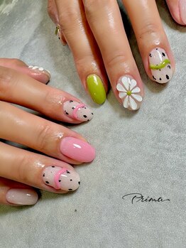 ぷっくりフラワー♪