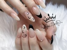 リンネイル 名古屋新栄町店(Rin.Nails)/ 10本長さ出 しシンプルデザイン
