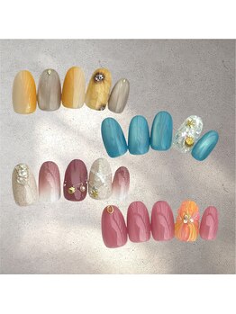 ホカネイルズ(HoKAnails)の写真/【定額クーポン】大人女性の美にこだわる女性専用サロン◎熟練の技×選べるデザインで理想の指先を♪
